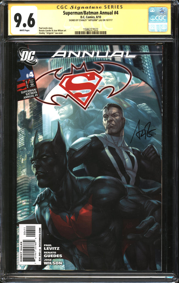 Superman/Batman Annual (2010) #4 CGC Signature Series 9.6 NM+