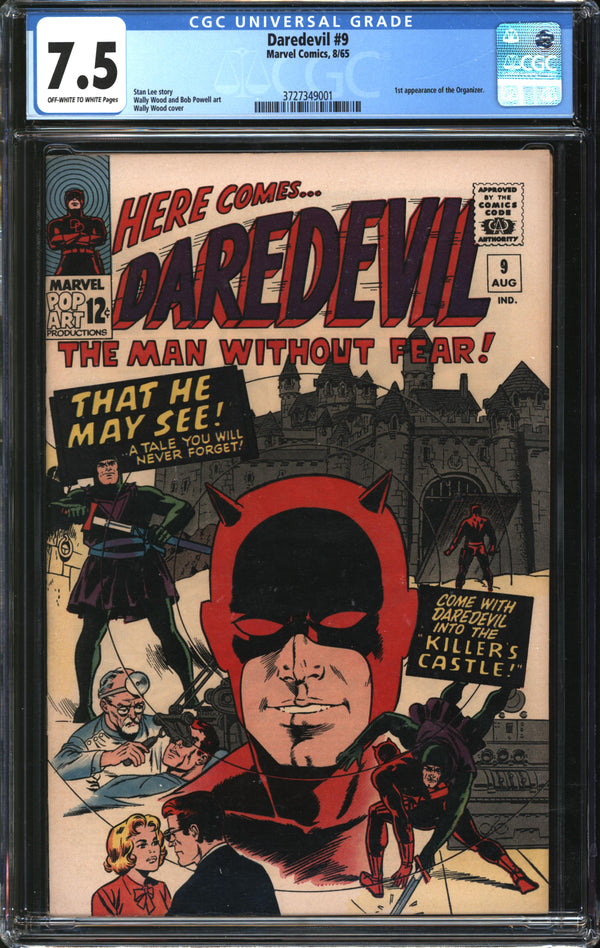Daredevil (1964) #  9 CGC 7.5 VF-