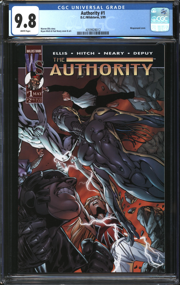 Authority (1999) #1 CGC 9.8 NM/MT