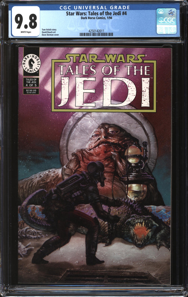 Star Wars: Tales Of The Jedi (1993) #4 CGC 9.8 NM/MT