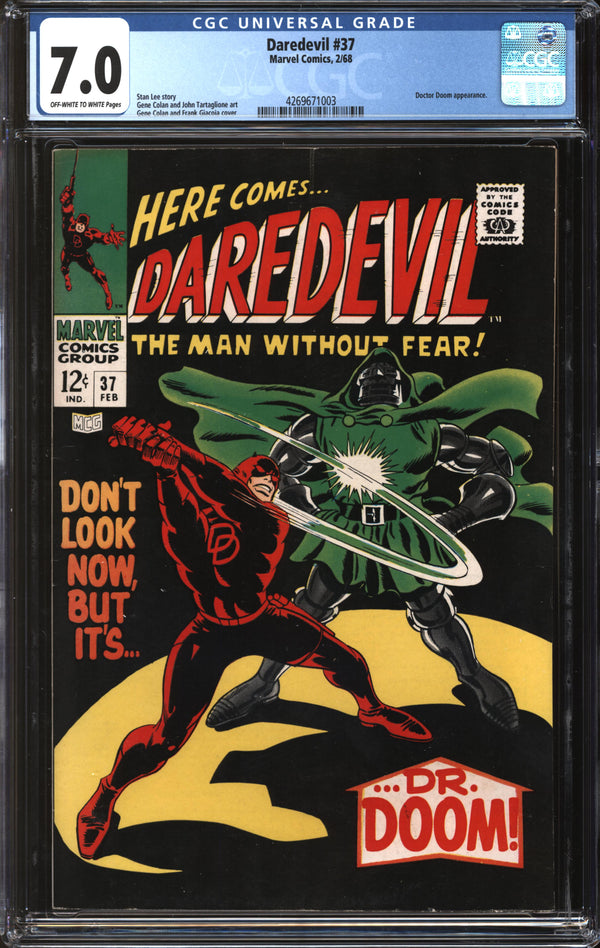 Daredevil (1964) # 37 CGC 7.0 FN/VF
