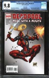 Deadpool: Merc With A Mouth (2009) #7 Second Printing CGC 9.8 NM/MT