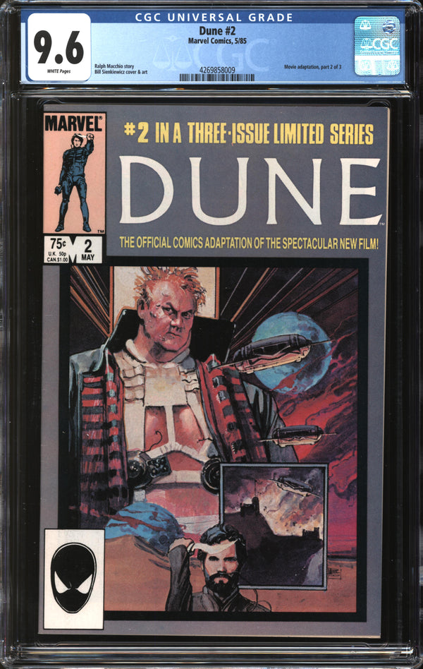 Dune (1985) #2 CGC 9.6 NM+