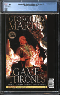 Game Of Thrones, A (2011) #1 CGC 9.6 NM+
