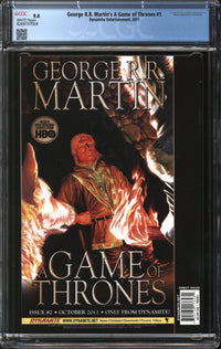 Game Of Thrones, A (2011) #1 CGC 9.4 NM
