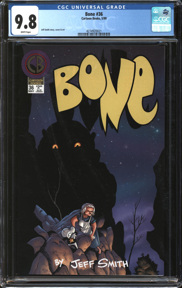 Bone (1991) #36 CGC 9.8 NM/MT