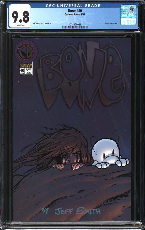 Bone (1991) #40 CGC 9.8 NM/MT
