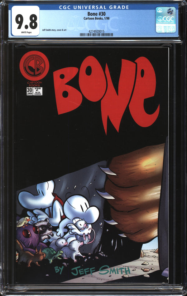 Bone (1991) #30 CGC 9.8 NM/MT
