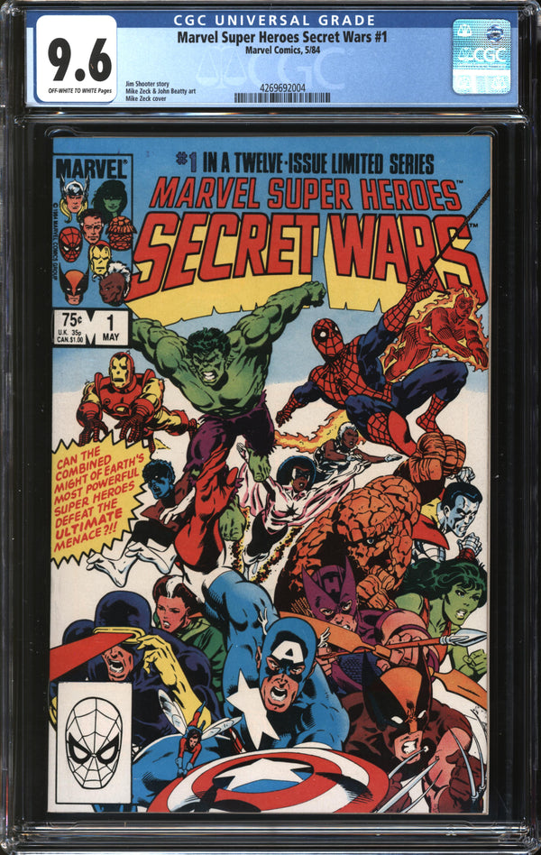 Marvel Super-Heroes Secret Wars (1984) # 1 CGC 9.6 NM+