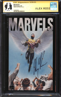 Marvels (1994) #2 CGC Signature Series 9.8 NM/MT