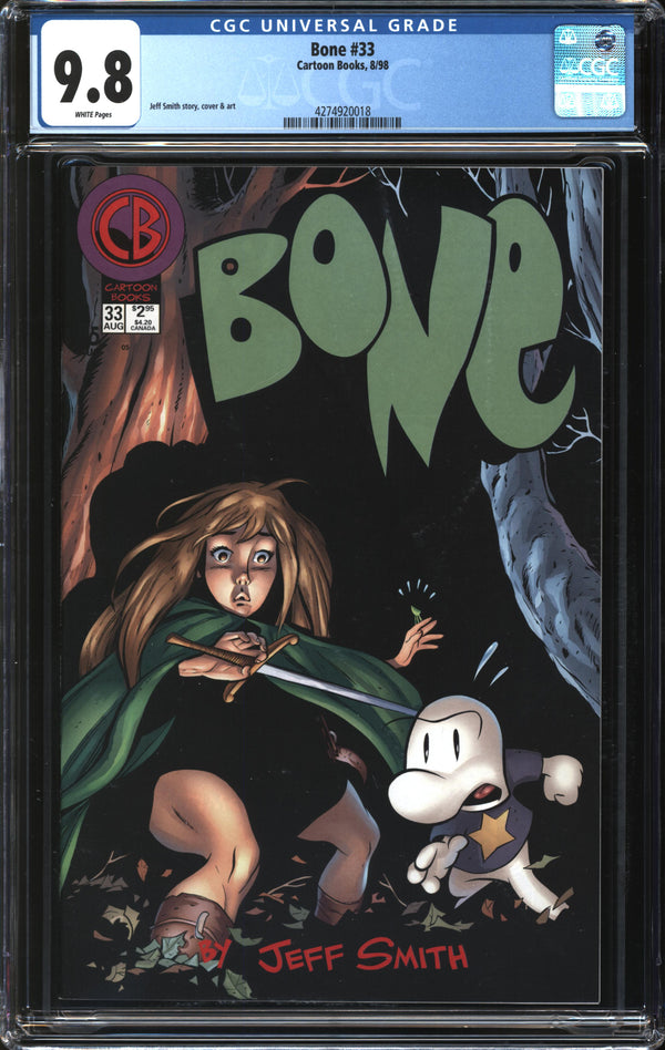 Bone (1991) #33 CGC 9.8 NM/MT