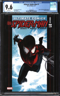 Ultimate Spider-Man/Ultimate Comics Spider-Man (2011) #1 CGC 9.6 NM+