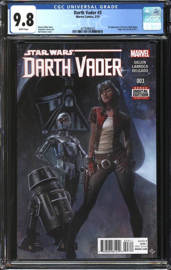 Star Wars: Darth Vader (2015) #3 CGC 9.8 NM/MT