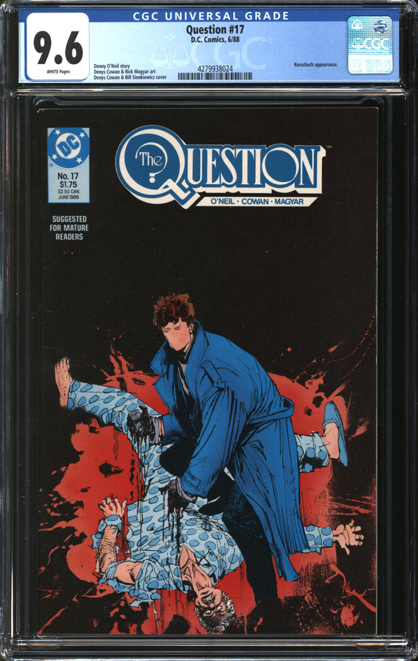 Question (1988) #17 CGC 9.6 NM+