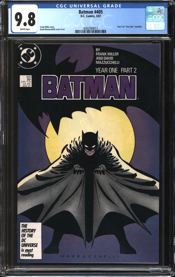Batman (1940) #405 CGC 9.8 NM/MT