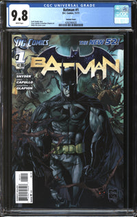 Batman (2011) # 1 Ethan Van Sciver Variant CGC 9.8 NM/MT