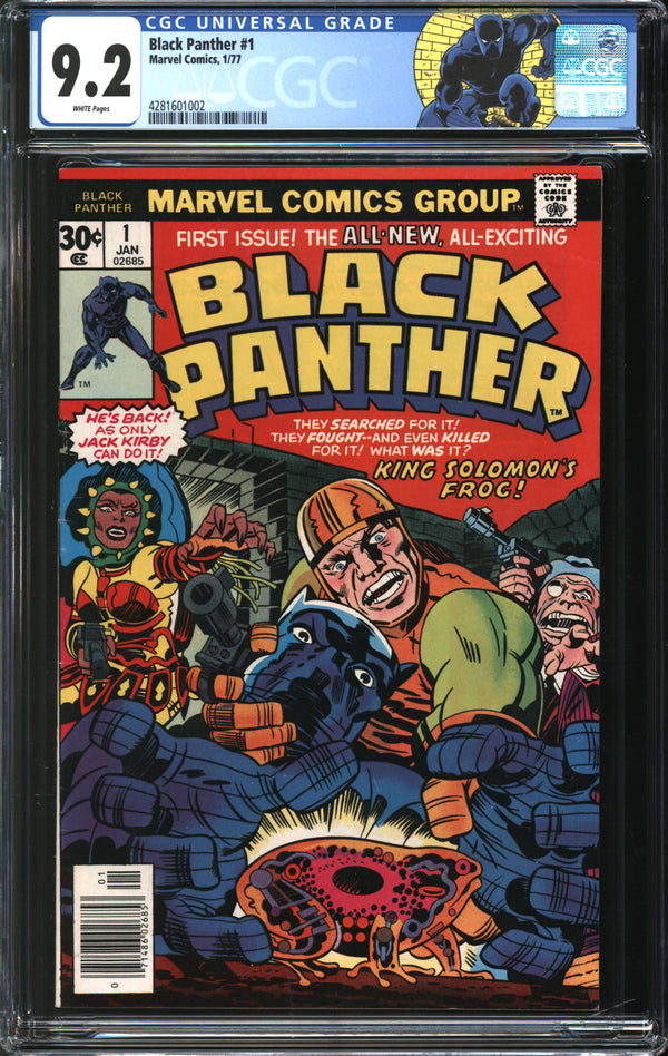 Black Panther (1977) #1 CGC 9.2 NM-