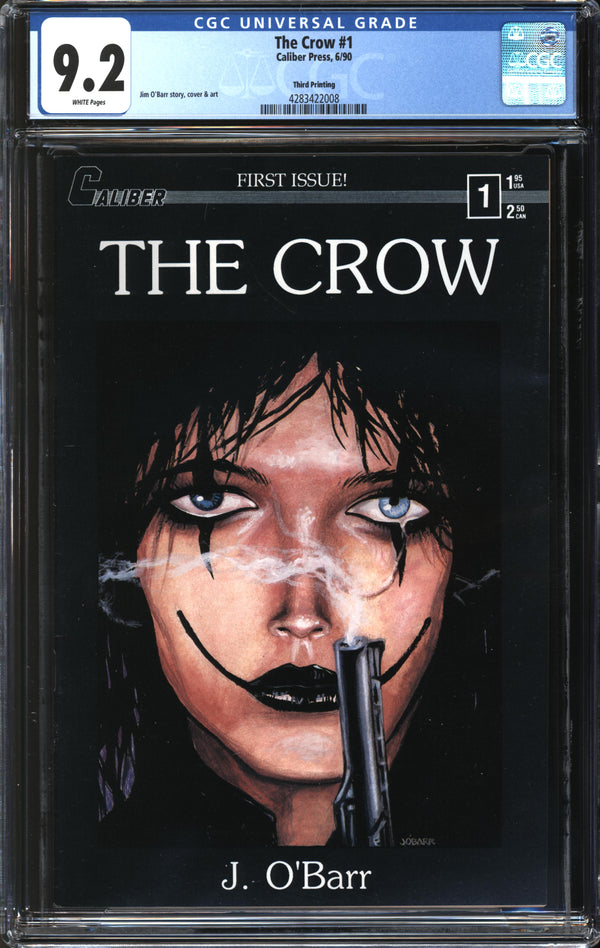 Crow, The (1989) #1 Third Printing CGC 9.2 NM-