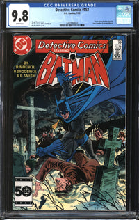 Detective Comics (1937) #552 CGC 9.8 NM/MT