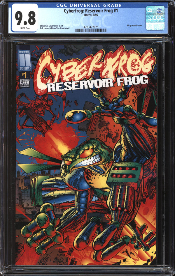 Cyberfrog: Reservoir Frog (1996) #1 CGC 9.8 NM/MT