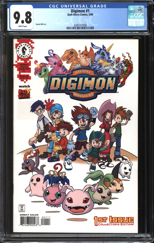 Digimon (2000) #1 CGC 9.8 NM/MT