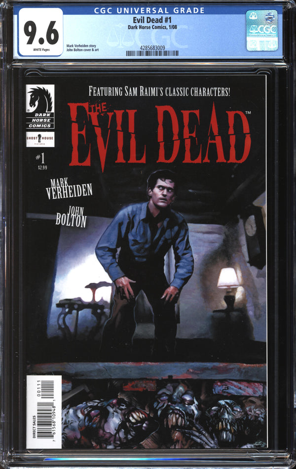 Evil Dead (2008) #1 CGC 9.6 NM+