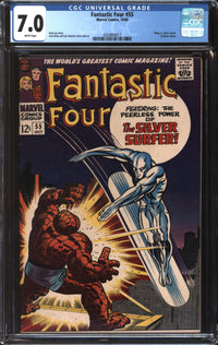 Fantastic Four (1961) # 55 CGC 7.0 FN/VF