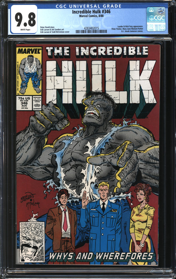 Incredible Hulk (1962) #346 CGC 9.8 NM/MT