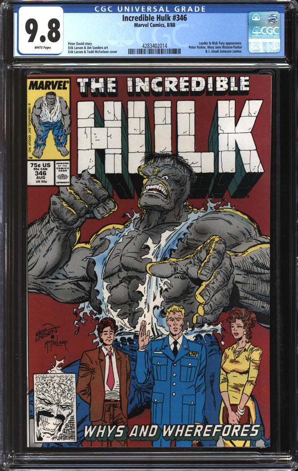 Incredible Hulk (1962) #346 CGC 9.8 NM/MT