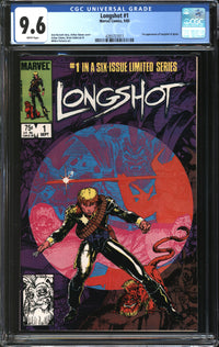Longshot (1985) #1 CGC 9.6 NM+
