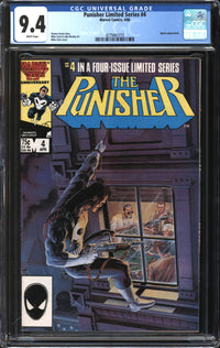 Punisher Limited Series (1986) #4 CGC 9.4 NM