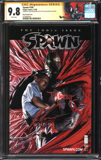 Spawn (1992) #100 Alex Ross Variant CGC Signature Series 9.8 NM/MT