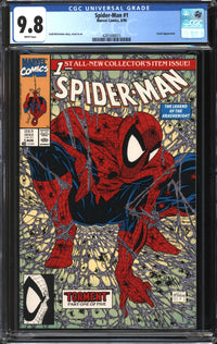 Spider-Man (1990) #1 CGC 9.8 NM/MT