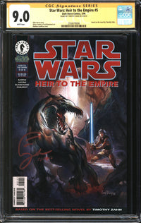 Star Wars: Heir To The Empire (1995) #5 CGC Signature Series 9.0 VF/NM