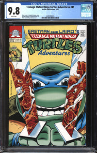 Teenage Mutant Ninja Turtles Adventures (1989) #41 CGC 9.8 NM/MT
