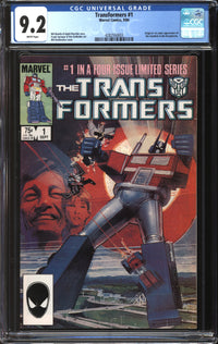 Transformers (1984) # 1 CGC 9.2 NM-