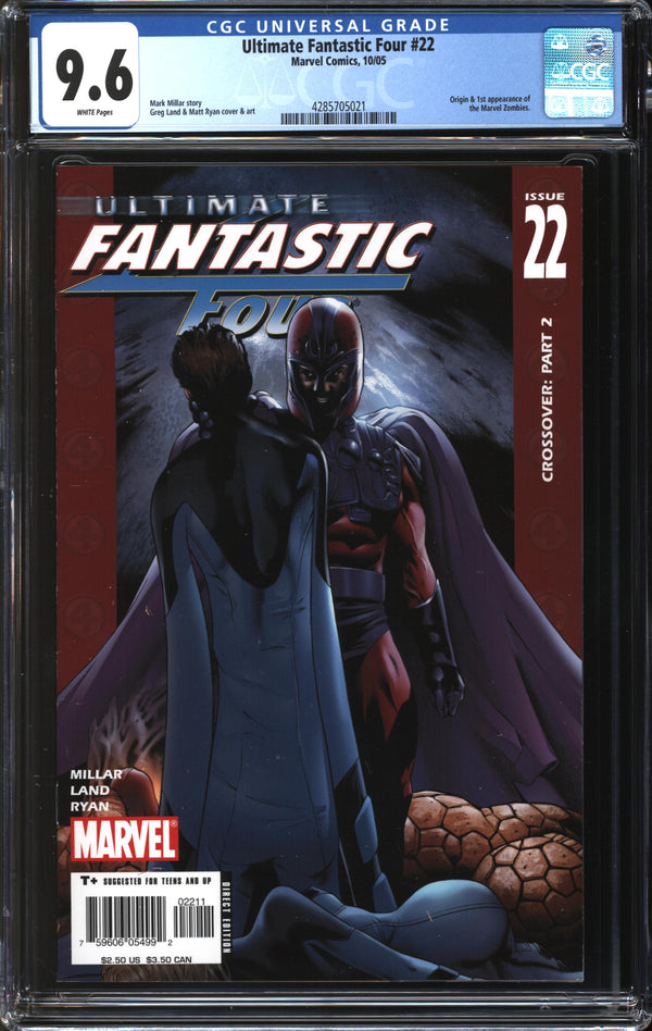 Ultimate Fantastic Four (2004) #22 CGC 9.6 NM+