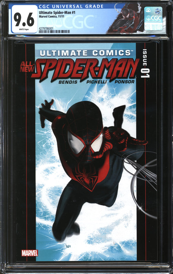 Ultimate Spider-Man/Ultimate Comics Spider-Man (2011) #1 CGC 9.6 NM+