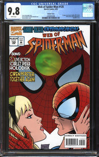 Web Of Spider-Man (1985) #125 Variant Cover CGC 9.8 NM/MT