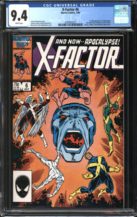 X-Factor (1986) # 6 CGC 9.4 NM