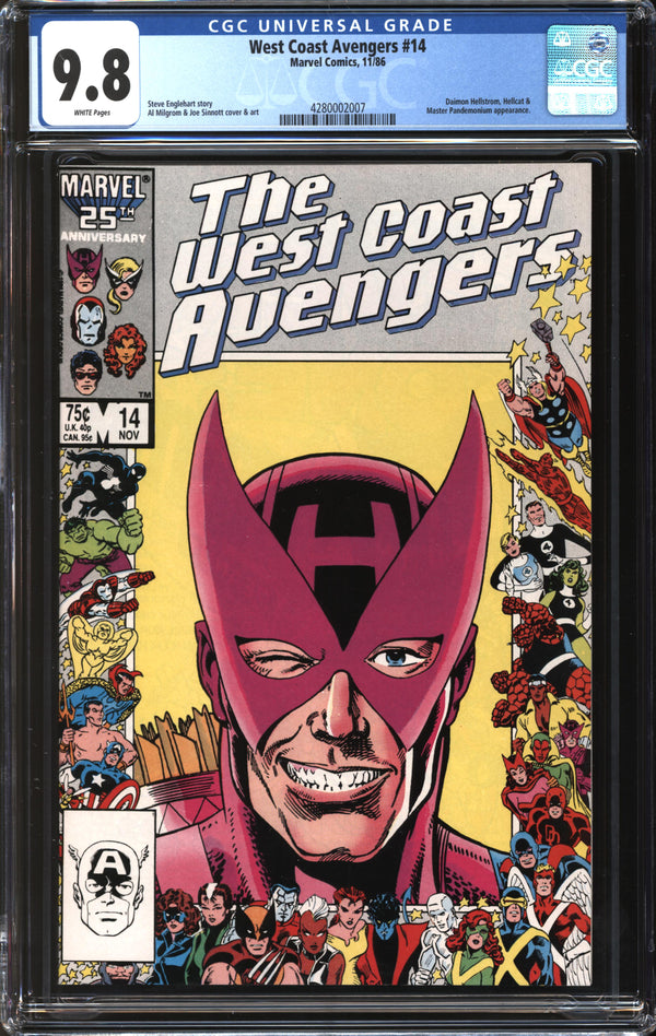 West Coast Avengers (1985) #14 CGC 9.8 NM/MT