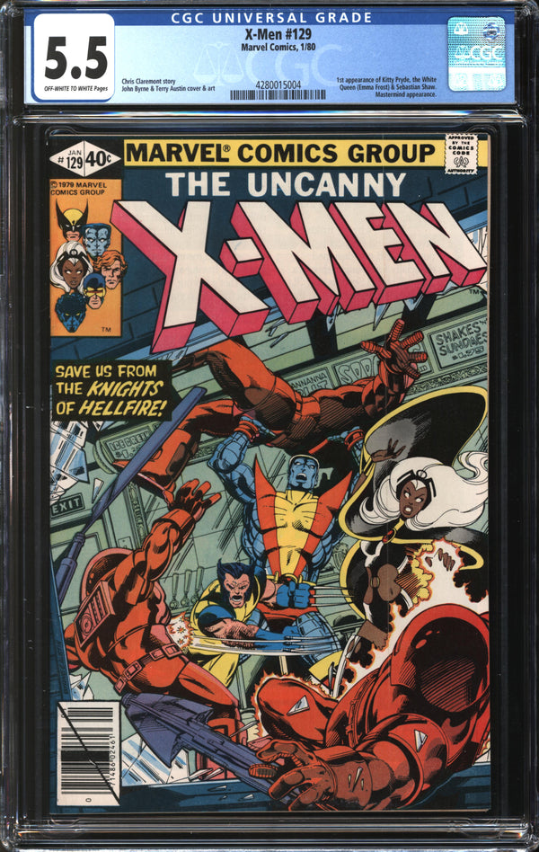 X-Men (1963) #129 CGC 5.5 FN-
