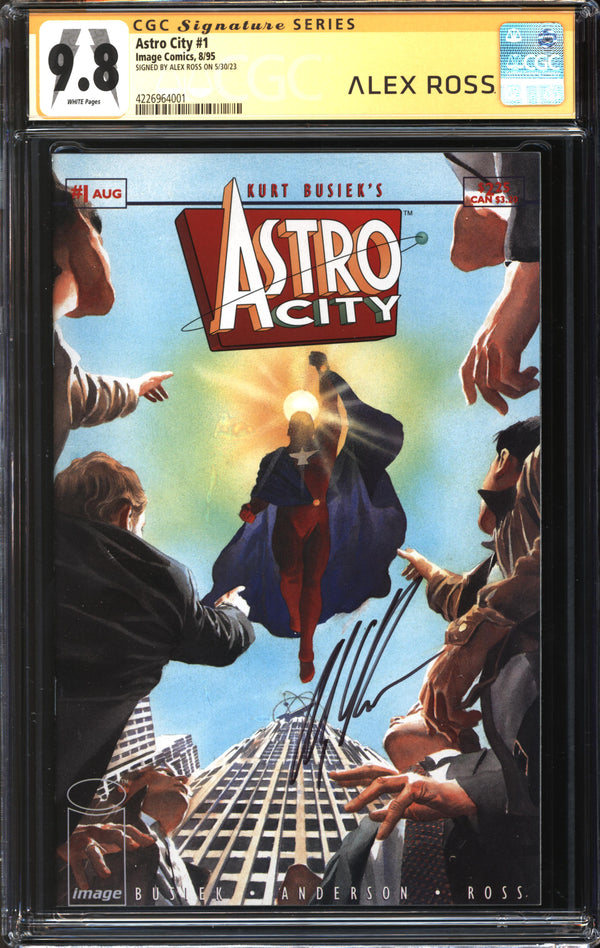 Astro City (1995) #1 CGC Signature Series 9.8 NM/MT
