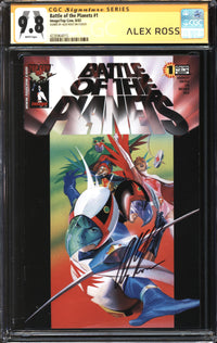Battle Of The Planets (2002) #1 CGC Signature Series 9.8 NM/MT