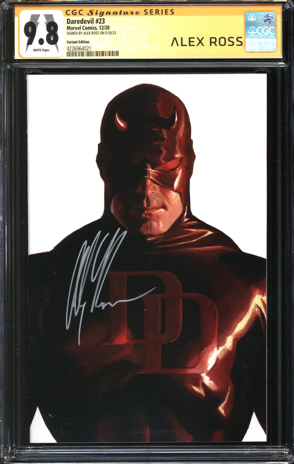 Daredevil (2019) #23 Alex Ross Timeless Variant CGC Signature Series 9.8 NM/MT