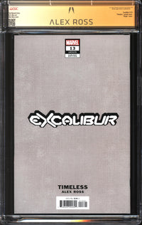 Excalibur (2019) #13 Alex Ross Timeless Variant CGC Signature Series 9.8 NM/MT