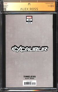 Excalibur (2019) #13 Alex Ross Timeless Variant CGC Signature Series 9.6 NM+