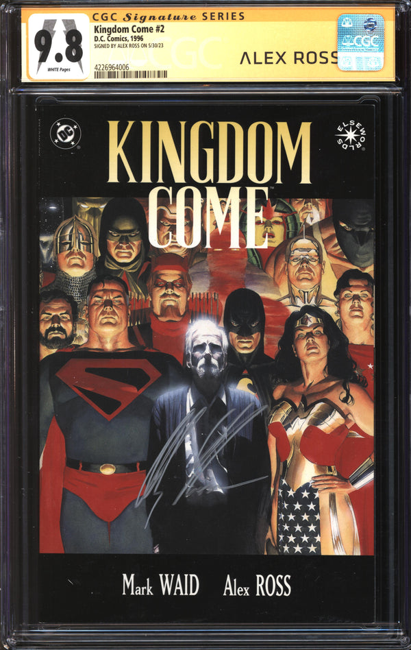 Kingdom Come (1996) #2 CGC Signature Series 9.8 NM/MT