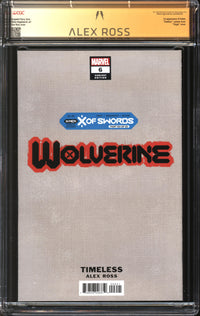 Wolverine (2020) # 6 Alex Ross Timeless Variant CGC Signature Series 9.8 NM/MT