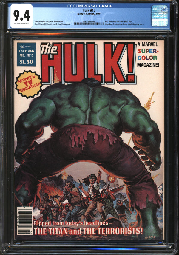Hulk (1978) #13 CGC 9.4 NM